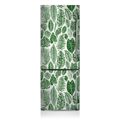 Magnetic fridge cover Palm leaves