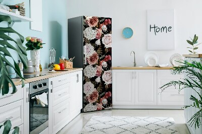 Magnetic fridge cover Baroque flowers