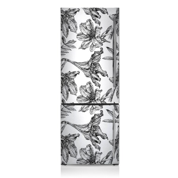 Magnetic fridge cover Lilies