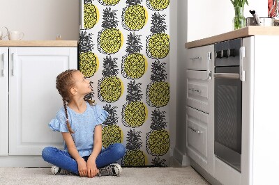 Decoration fridge cover Pineapple pattern