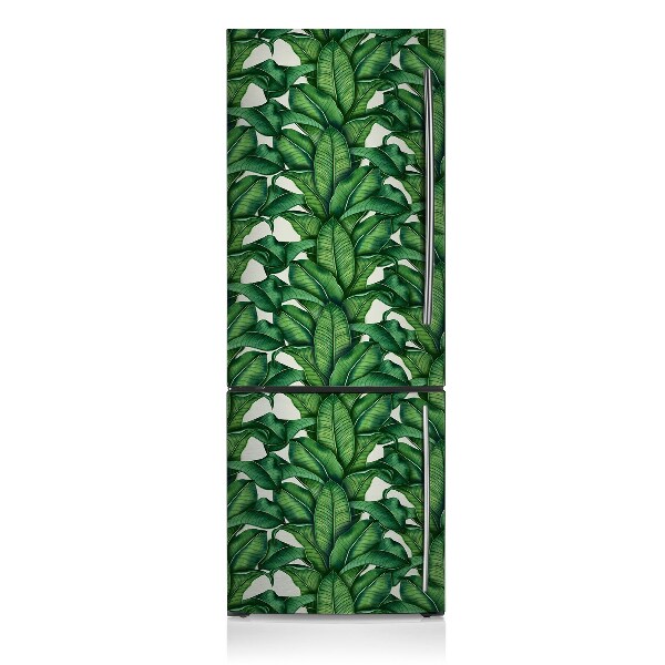 Decoration fridge cover Botanical leaves