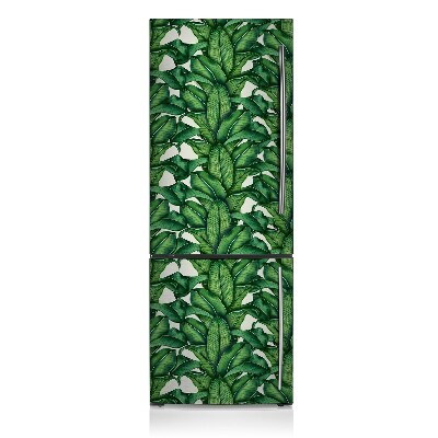 Decoration fridge cover Botanical leaves