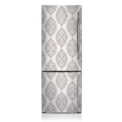 Magnetic fridge cover Pattern of damask