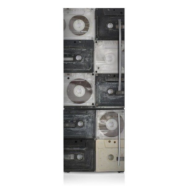 Magnetic fridge cover Old cassettes