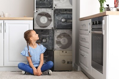 Magnetic fridge cover Old cassettes