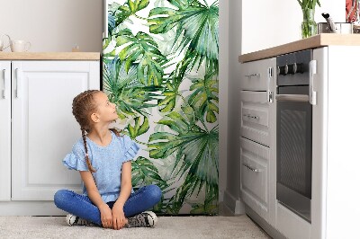 Decoration fridge cover Dense jungle