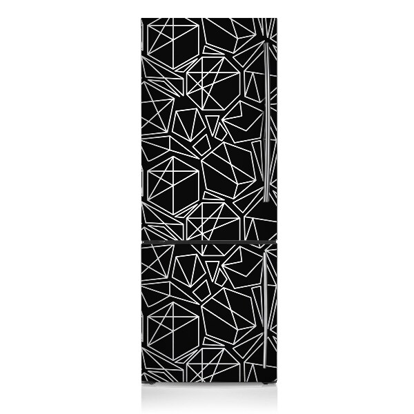 Magnetic fridge cover Geometric pattern