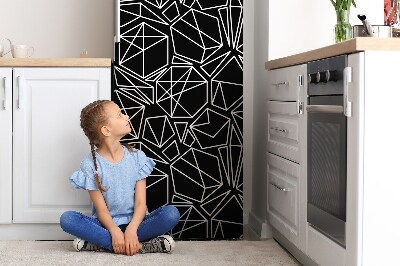 Magnetic fridge cover Geometric pattern