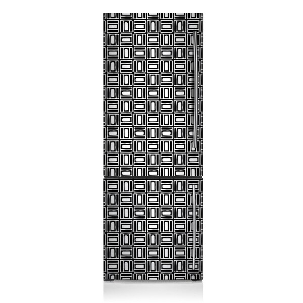 Magnetic fridge cover Geometric pattern