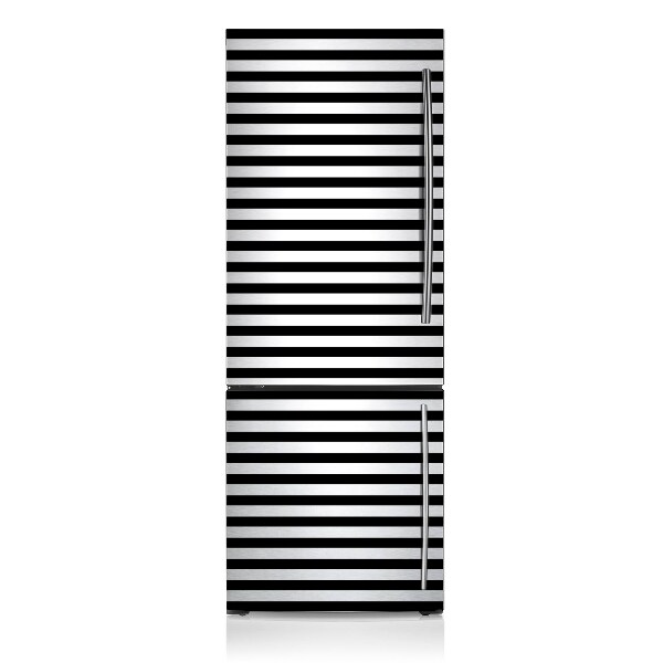 Magnetic fridge cover Horizontal lines