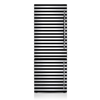 Magnetic fridge cover Horizontal lines