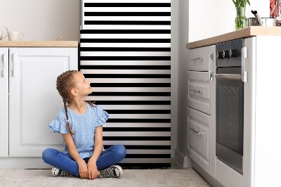 Magnetic fridge cover Horizontal lines