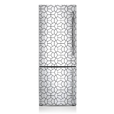 Decoration fridge cover Geometric drawing