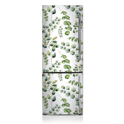 Decoration fridge cover Floral eucalyptus