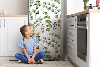 Decoration fridge cover Floral eucalyptus