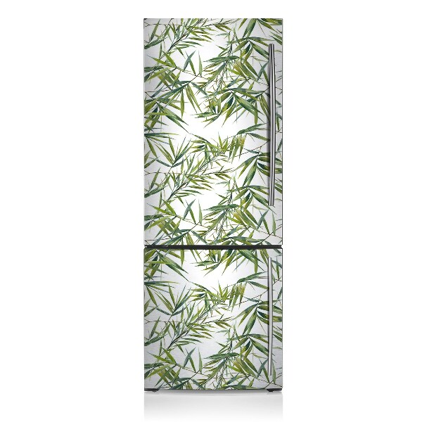 Magnetic fridge cover Exotic leaves