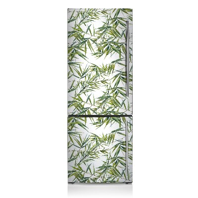 Magnetic fridge cover Exotic leaves