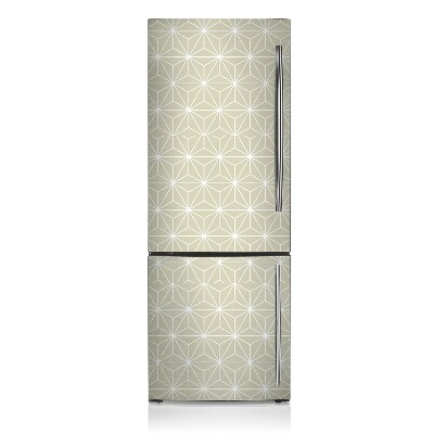 Magnetic fridge cover Geometric pattern