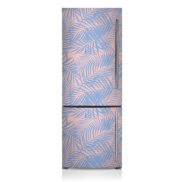 Magnetic fridge cover Palm leaves