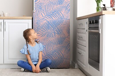 Magnetic fridge cover Palm leaves