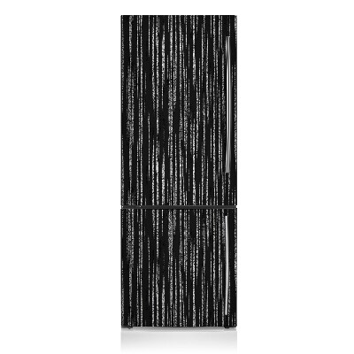 Magnetic fridge cover Black pattern