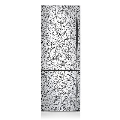 Magnetic fridge cover Abstract pattern