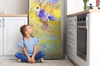 Decoration fridge cover Colorful places