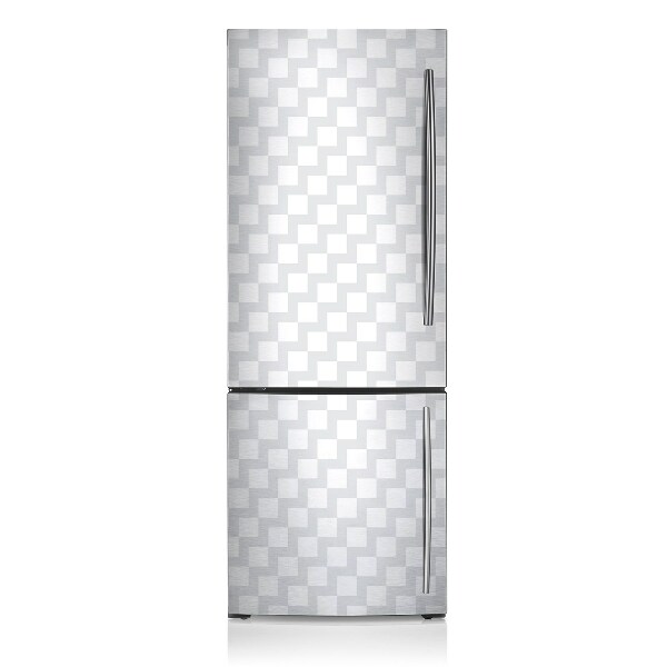 Magnetic fridge cover 3d square pattern