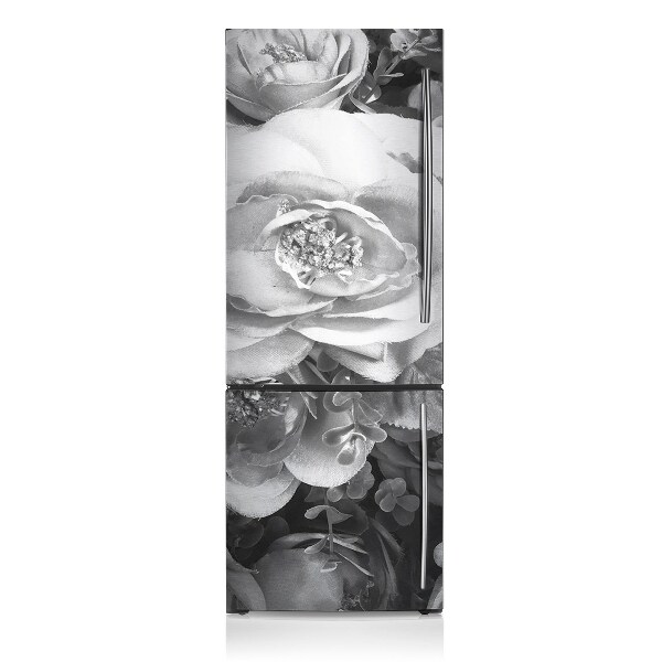 Magnetic fridge cover Historic roses