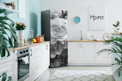 Magnetic fridge cover Historic roses