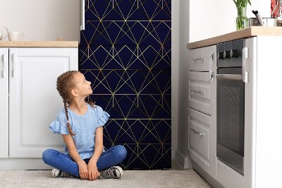 Magnetic fridge cover Pattern of triangles