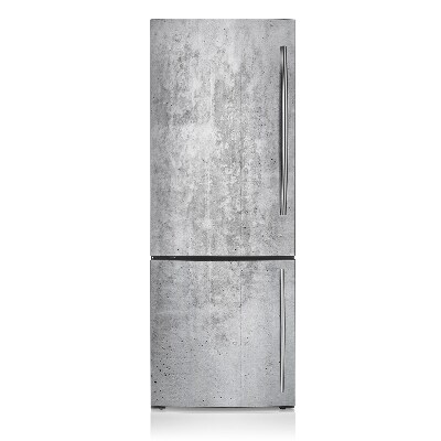 Magnetic fridge cover Gray concrete