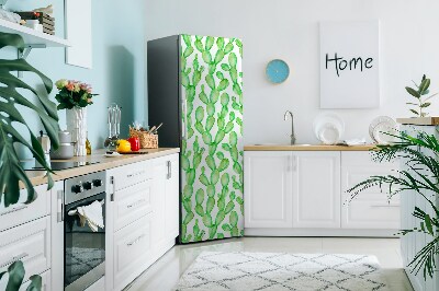 Magnetic fridge cover Pastel cacti