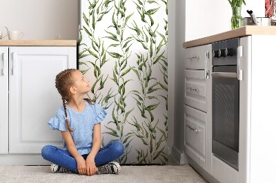 Magnetic fridge cover Eucalyptus leaves