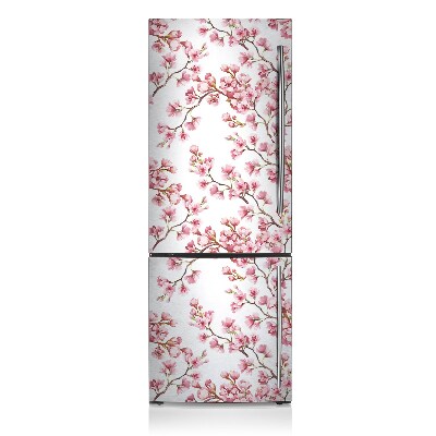 Magnetic fridge cover Cherry blossom