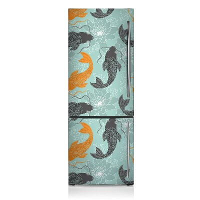 Magnetic fridge cover Chinese carp