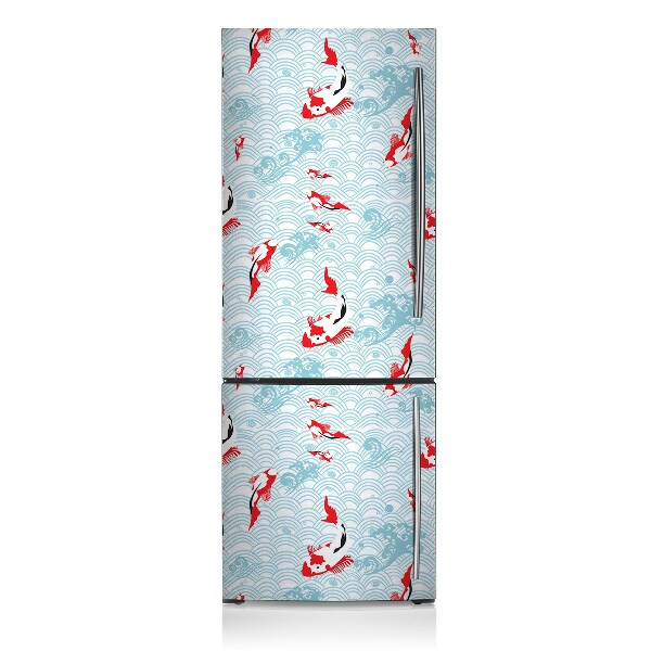 Magnetic fridge cover Carp koi