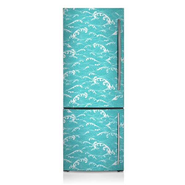 Magnetic fridge cover Waves