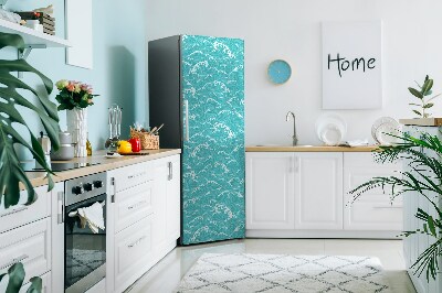 Magnetic fridge cover Waves