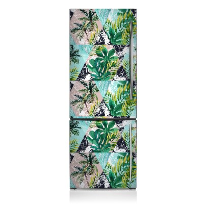 Magnetic fridge cover Palm tree