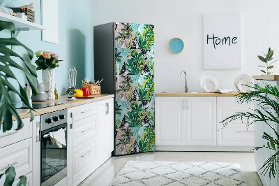 Magnetic fridge cover Palm tree