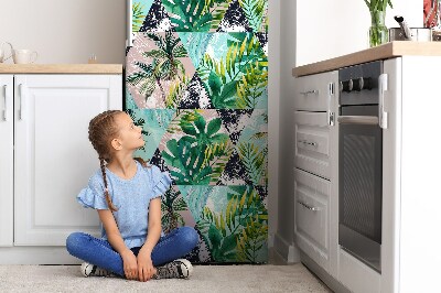 Magnetic fridge cover Palm tree