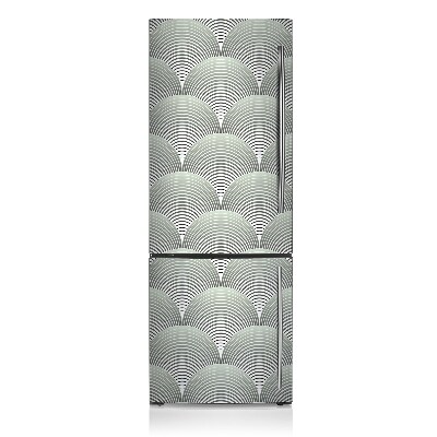 Magnetic fridge cover Semicircular pattern