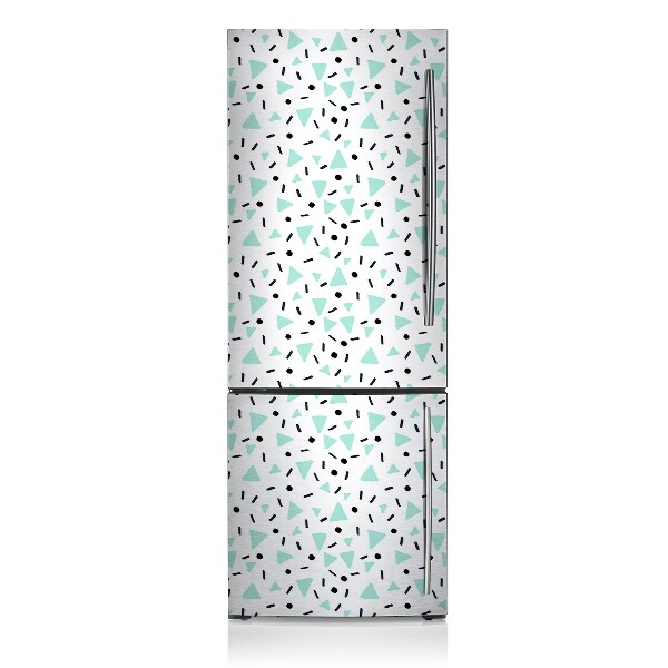 Magnetic fridge cover Retro pattern