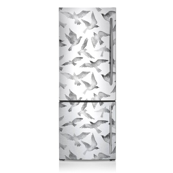 Magnetic fridge cover Flying bird