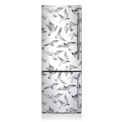 Magnetic fridge cover Flying bird