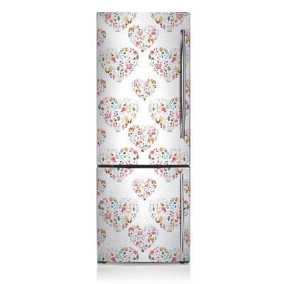 Decoration fridge cover Forest hearts