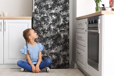 Magnetic fridge cover Black hand