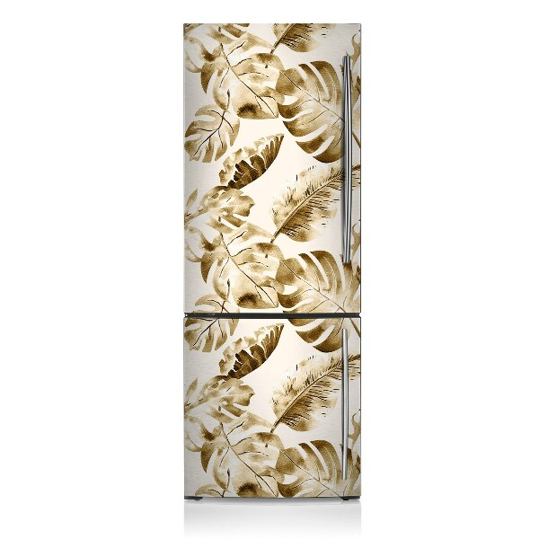 Decoration fridge cover Palm leaves