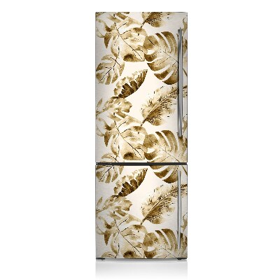 Decoration fridge cover Palm leaves